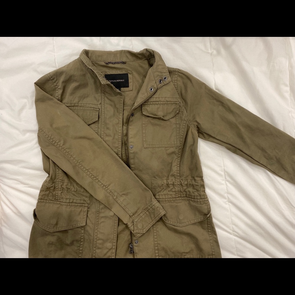 XS Banana Republic utility jacket